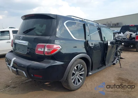 2020 Nissan Armada Sv from USA, damaged, VIN JN8AY2ND9L9107539